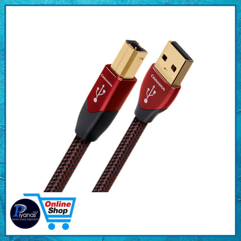 สาย USB AUDIOQUEST : USB CINNAMON (A TO B) (3.0 เมตร)